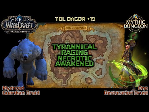 M+ SEASON 4 | Tol Dagor +19 | Guardian & Resto Druid