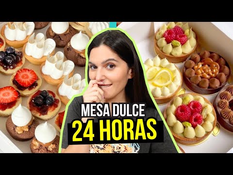 I had 24 HOURS to MAKE my FIRST SWEET TABLE 🎂😱