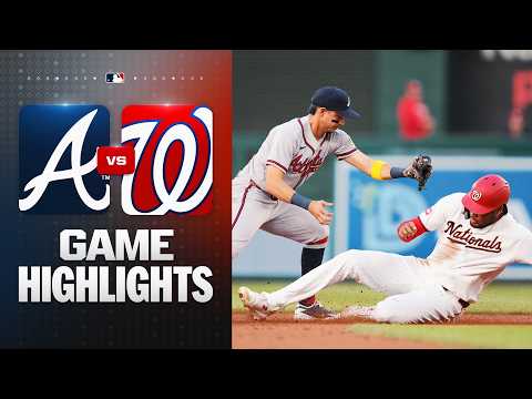 워싱턴 VS 애틀랜타 6:8 MLB 스포츠하이라이트