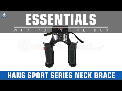 Hans Sport Series Neck Brace- Whats in the Box?