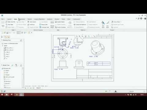 Detailing in creo parametric (2.0/3.0/5.0)