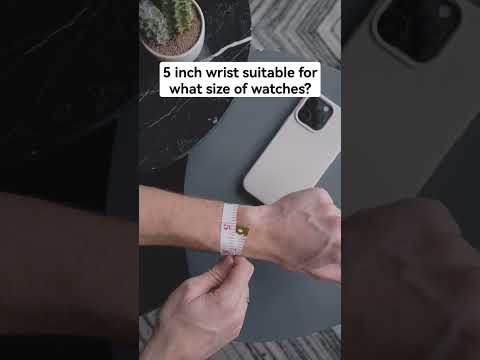 How watches do look like on 5 inch wrist? #shorts