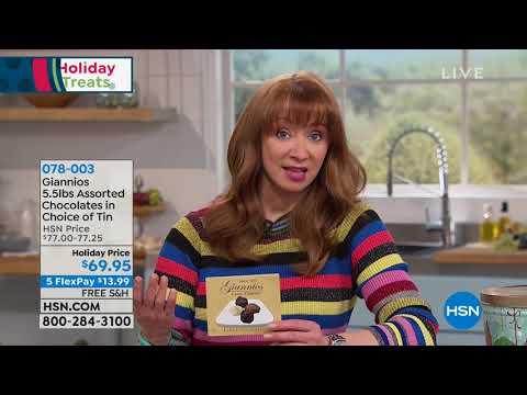 HSN | Holiday Treats featuring Giannios 10.16.2018 - 11 PM