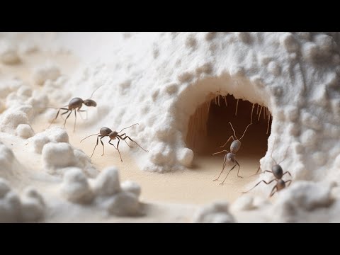 Sand Ant Farm 🐜 100 Hours of digging Tunnels 🐜 Time Lapse
