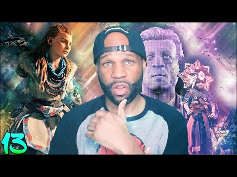 Horizon Zero Dawn Walkthrough Gameplay Part 13 - Pulling Up On This Thunderjaw (PS4 Pro)