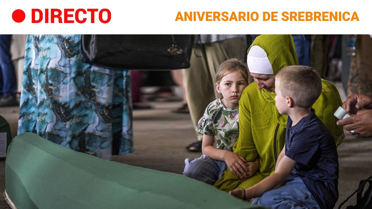 🔴 EN DIRECTO | FUNERAL por el 31 ANIVERSARIO de la MATANZA de SREBRENICA | RTVE Noticias