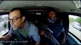 Failed CIT robbery as driver evades firing gunmen – Onboard video footage