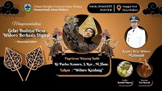 Download lagu LIVE STREAMING | PAGELARAN WAYANG KULIT KI PURBO ASMORO | LAKON 'WIDORO KANDANG' mp3