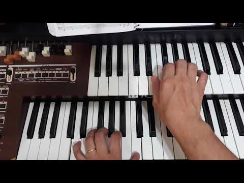 C.C.B HINO 466 com contagem e linguagem rítmica   para organistas