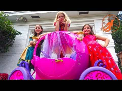 Little Princesses 15 - The Sharing Lesson, The Ride On Pink Princess Carriage and Peppa Pig
