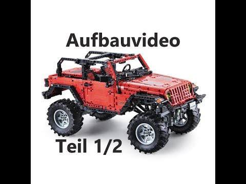 Ein neuer 4x4 Crawler Kandidat / CADA C61006 / Aufbauvideo Teil 1v.2 / 1941 Teile