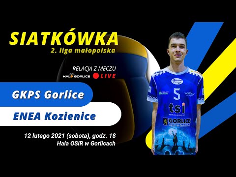 Mecz II ligi siatkówki: GKPS Gorlice - ENEA Kozienice