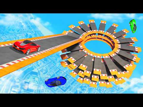 Attempting The IMPOSSIBLE Shattered Road Race in GTA 5!