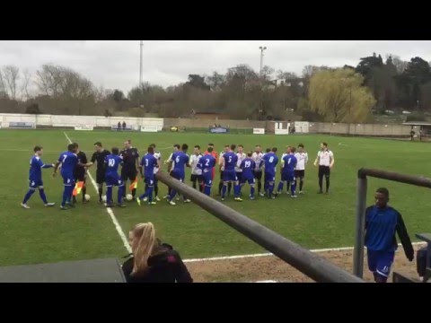 Hertford Town FC V Hoddesdon Town FC 26/3/2016