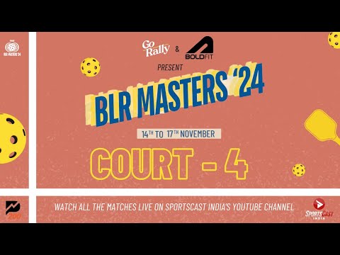 BLR MASTERS ' 24 | CHAMPIONSHIP COURT NO. 1 ( COURT 4) |  DAY 3