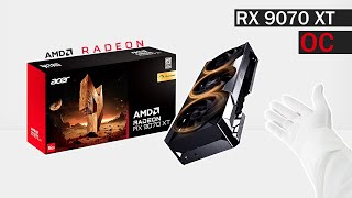 AMD Radeon RX 9070 XT OC Graphics Card Unboxing & Game Test