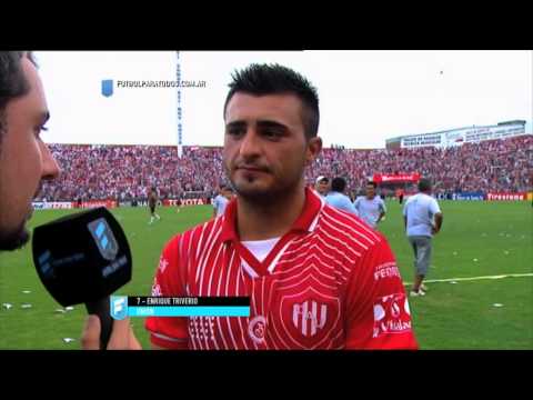 Triverio: "Era importante empezar ganando". Unión 1 - Huracán 0. Fecha 1. FPT.