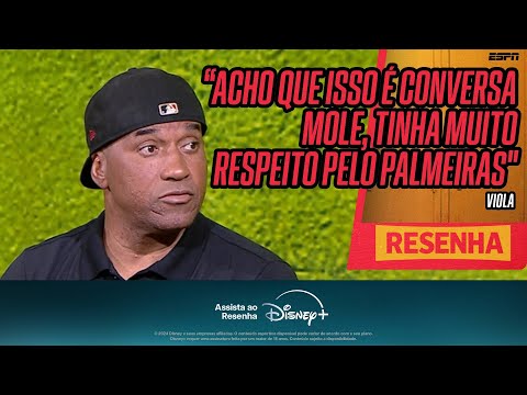 Imitar um porco motivou o Palmeiras em 1993? 'Isso é conversa mole' I Viola no Resenha ESPN