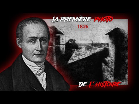 THE WORLD'S FIRST PHOTOGRAPH TAKEN ("View from the Window at Le Gras by Nicéphore Niépce")