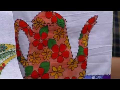 Mulher.com - 06/07/2016 - Pintura imitando chita - Julia Passerani