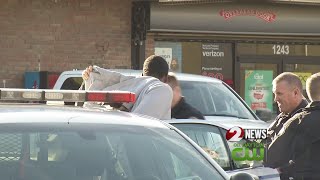 Three arrested in connection with the armed robbery of a cell phone store