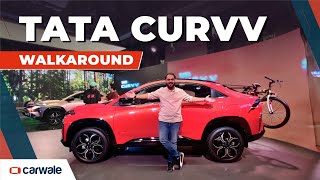 Tata Curvv Launched | Walkaround | Stylish Coupe SUV with many Premium Features
