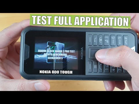 Nokia 800 Tough test full application