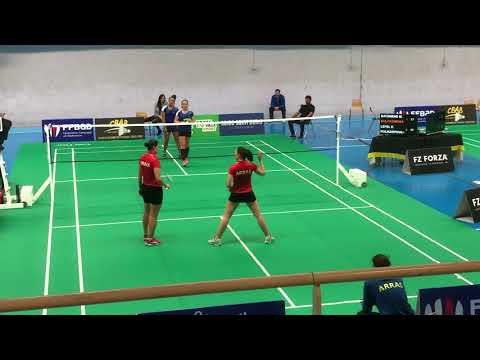 Top 12 interclubs Aulnay-sous-Bois - Arras 4 à 4 double féminin