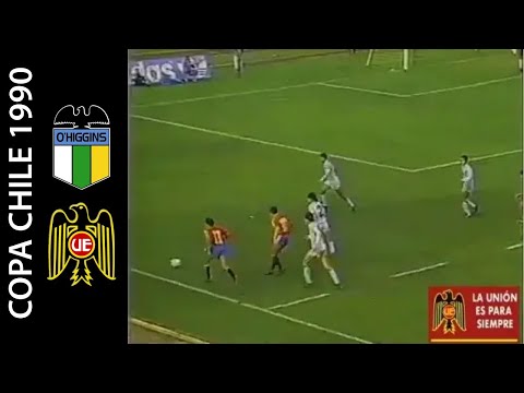 O'Higgins 1-2 Unión Española - Copa Chile 1990 - Goles