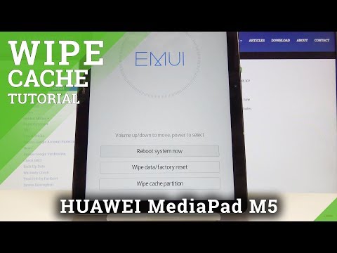 How to Format Cache in HUAWEI MediaPad M5 - Wipe Cache Partition