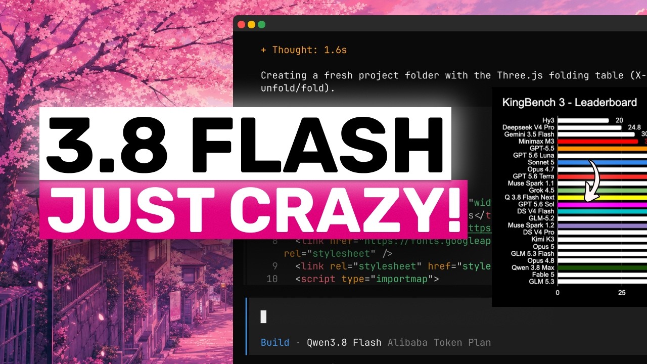 Qwen 3.8 Flash Next (Fully Tested & VS GLM-5.3 Flash): You can run it LOCALLY! & IT"S CRAZY!