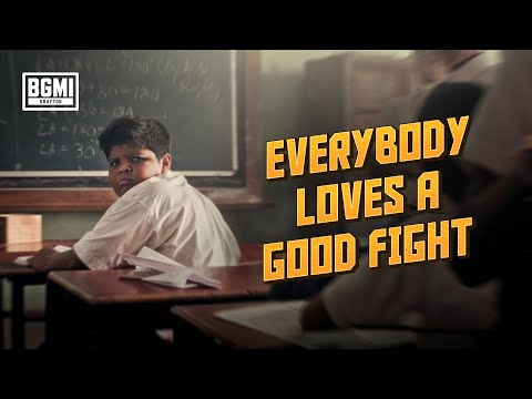 BGMI's 'Everybody Loves a Good Fight' campaign. 