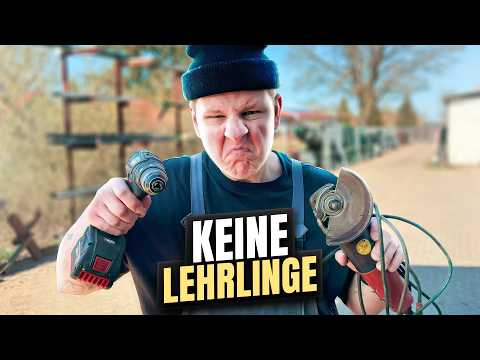 Warum niemand ins Handwerk will.