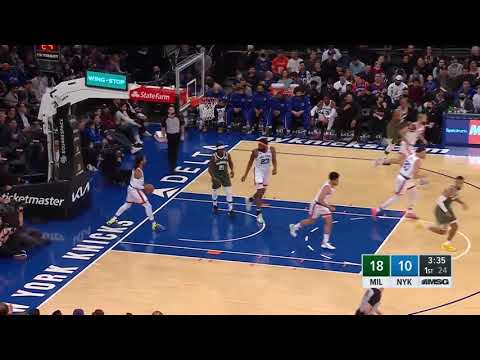 Khris Middleton in his bag! #knicks #bucks #khrismiddleton