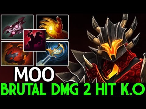 MOO [Chaos Knight] Brutal Damage 2 Hit K.O Pro Gameplay 7.21 Dota 2