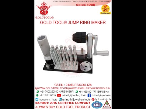 Steel,aluminium gold tool jewellery jump ring maker, model n...