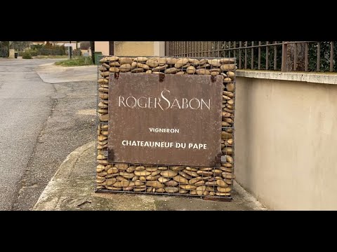 Visite chez Roger Sabon - Chateauneuf du Pape