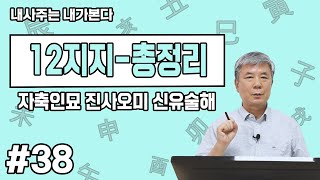 십이지지(12지지) 총정리 | 자축인묘진사오미신유술해 | 사주공부, 사주강의