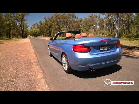 2018 BMW 230i convertible 0-100km/h & engine sound