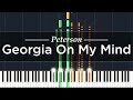 Oscar Peterson: Georgia on My Mind
