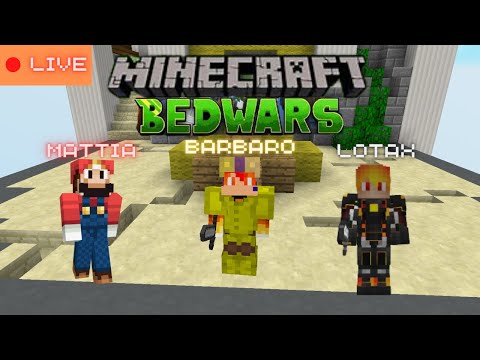 🔴Live - SUPER BEDWARS con gli ISCRITTI - Minecraft ITA