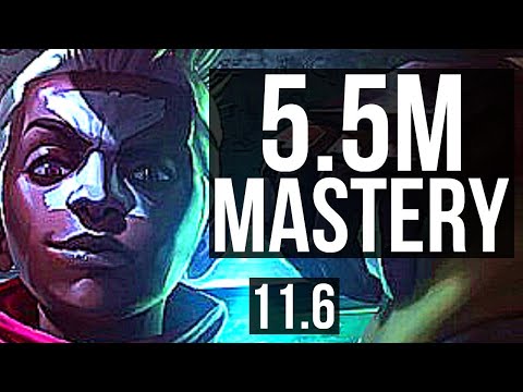 EKKO vs ZAC (JUNGLE) | 5.5M mastery, 2200+ games, Dominating | EUW Challenger | v11.6