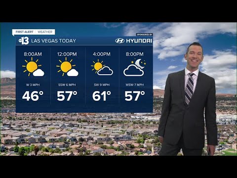 13 First Alert Las Vegas morning forecast | March 23, 2023