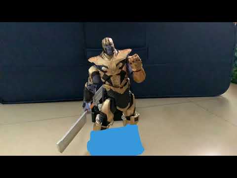 Iron Man VS Thanos (Test) Stop Motion