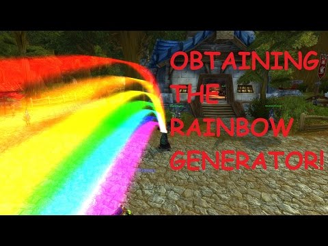 World of Warcraft: New Legion toy "Rainbow Generator" Guide!