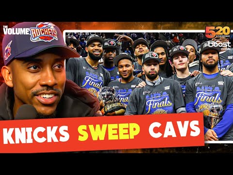 Jeff Teague REACTS to Knicks SWEEPING Cavs, New York to NBA FINALS, Thunder vs. Spurs TIED at 2