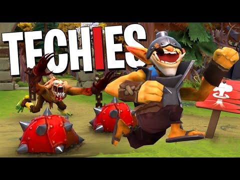 Chase Techies? So You've Chosen Death - DotA 2 Funny Moments