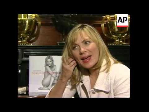 Kim Cattrall promotes her new book "Sexual Intelligence"