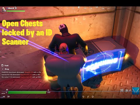 Open Chests locked by an ID Scanner