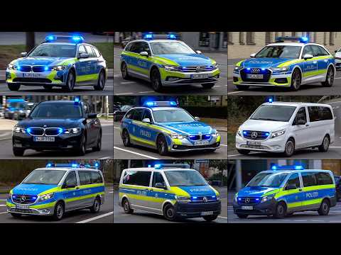 GERMAN POLICE CARS RESPONDING! 🇩🇪🚔